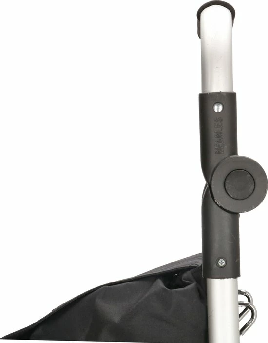 Beagles Alberic Boodschappen Trolley - Bloem Zwart 6 Beagles Alberic Boodschappen Trolley - Bloem Zwart - Afbeelding 4