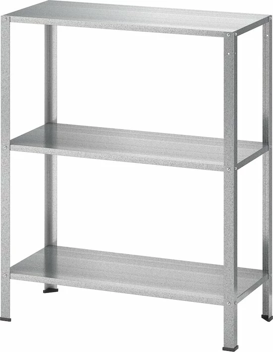 HYLLIS IKEA Stellingkast Metaal - Binnen/buiten - Opbergrek - 25kg Draagkracht - Industrieel - Opbergoplossing - 3 Vakken - 60x27x74 Cm 3 HYLLIS IKEA Stellingkast Metaal - Binnen/buiten - Opbergrek - 25kg Draagkracht - Industrieel - Opbergoplossing - 3 Vakken - 60x27x74 Cm