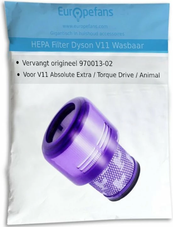 Europefans Dyson V11/V15 HEPA Filter Stofzuiger Motor Wasbaar Absolute Pro Total Clean Torque Drive Animal Parquet SV14 5 Europefans Dyson V11/V15 HEPA Filter Stofzuiger Motor Wasbaar Absolute Pro Total Clean Torque Drive Animal Parquet SV14 - Afbeelding 3