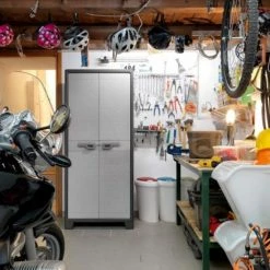 Keter Titan Hoge Kast - 4 Planken - 80x44x182cm – Zwart/Grijs 19 Keter Titan Hoge Kast - 4 Planken - 80x44x182cm – Zwart/Grijs -Lesser & Pavey-winkel 550x730