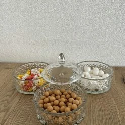 MONOO Bonbonniére - 3 Laags Glazen Voorraadpot - Glazen Snoeppot Met Deksel -Lesser & Pavey-winkel 550x733 17