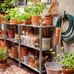 HYLLIS IKEA Stellingkast Metaal - Binnen/buiten - Opbergrek - 25kg Draagkracht - Industrieel - Opbergoplossing - 3 Vakken - 60x27x74 Cm 18 HYLLIS IKEA Stellingkast Metaal - Binnen/buiten - Opbergrek - 25kg Draagkracht - Industrieel - Opbergoplossing - 3 Vakken - 60x27x74 Cm -Lesser & Pavey-winkel 550x733 23