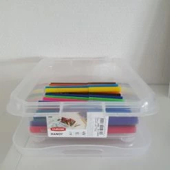Curver Handy + Opbergboxen Organizer - 3 Stuks - Transparant Met Deksel -Lesser & Pavey-winkel 550x733 28