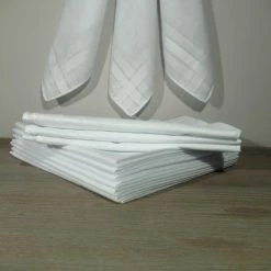 Merkloos HERENZAKDOEKEN 7 38X38CM 100% KATOEN -Lesser & Pavey-winkel 550x733 31