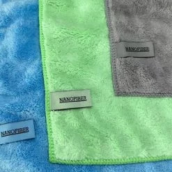 Merkloos 3 X Het Nanodoekje Blauw, Grijs, Roze