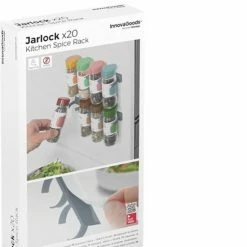Innovagoods - Jarlock - Kruidenrek - Zelfklevend En Verdeelbaar - Ophangbaar - 5ex -Lesser & Pavey-winkel 550x750