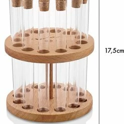 Joy Kitchen Rond Kruidenrek Reageerbuisjes Met Kurk Set Van 12 | Reageerbuisjes Glas | Ronden Kruidenrek | Kruiden Houder | Kruiden Organizer | Kruidenpotjes | Kruidenhouder | Kruidenrek Staand | Houten Decoratie | Keuken Organizers 11 Joy Kitchen Rond Kruidenrek Reageerbuisjes Met Kurk Set Van 12 | Reageerbuisjes Glas | Ronden Kruidenrek | Kruiden Houder | Kruiden Organizer | Kruidenpotjes | Kruidenhouder | Kruidenrek Staand | Houten Decoratie | Keuken Organizers -Lesser & Pavey-winkel 550x759 2