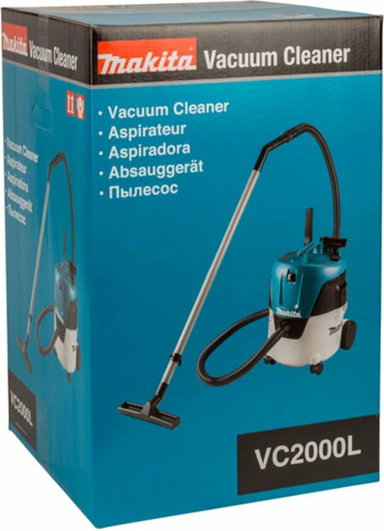 Makita Stofzuiger 230 V Blauw En Zwart 12 Makita Stofzuiger 230 V Blauw En Zwart - Afbeelding 10