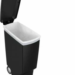 Simplehuman Slimline Prullenbak - 40 L - Plastic - Zwart 16 Simplehuman Slimline Prullenbak - 40 L - Plastic - Zwart -Lesser & Pavey-winkel 550x764 4