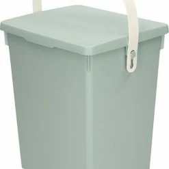 Excellent Houseware Groene Afsluitbare Vuilnisbak/afvalbak Voor Gft/organisch Afval - Voorkom Vieze Geurtjes En Fruitvliegjes