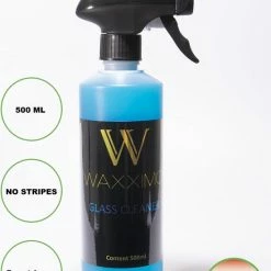 Waxximo COMBIDEAL Glasreiniger Spray + 2 Glasdoeken - Auto Ruiten Reinigen - Ramen Reiniger - Streeploze Ramen - Ruitendoek - Glansdoek -Lesser & Pavey-winkel 550x776