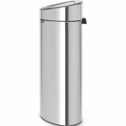Brabantia Touch Bin Prullenbak - 40 L - Matt Steel Fingerprint Proof -Lesser & Pavey-winkel 550x777 1
