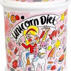 Blond Amsterdam Unicorn Voorraadpot - Made With Magic - Ø 16 Cm