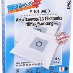 CleanBag Stofzuigerzakken 4 Stuks - Geschikt Voor AEG Deawoo LG Nilfisk Samsung - Type Gr 50 SB90 VP78 TB36 VM54 VM77 VP95B - Inclusief 1 Filter - Alternatief 13 CleanBag Stofzuigerzakken 4 Stuks - Geschikt Voor AEG Deawoo LG Nilfisk Samsung - Type Gr 50 SB90 VP78 TB36 VM54 VM77 VP95B - Inclusief 1 Filter - Alternatief -Lesser & Pavey-winkel 550x788 1