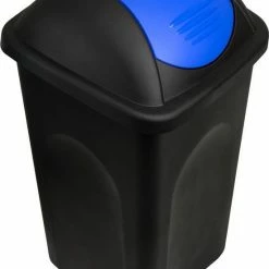 Deuba Afvalbak Zwart/blauw 60 Liter -Lesser & Pavey-winkel 550x788 2