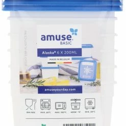 Amuse® | Klein Diepvriesdoosje Alaska 200ml | 12 Stuks | Bewaardoos | Klein Vershouddoosje -Lesser & Pavey-winkel 550x798