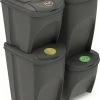 Prosperplast Set Van 4 Stuks Kunststof Afvalscheidingsbakken Grijs 2x 25 Liter En 2x 35 Liter - Scheidingsprullenbakken -Lesser & Pavey-winkel 550x824 1