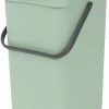 Brabantia Sort & Go Prullenbak - 12 L - Jade Green