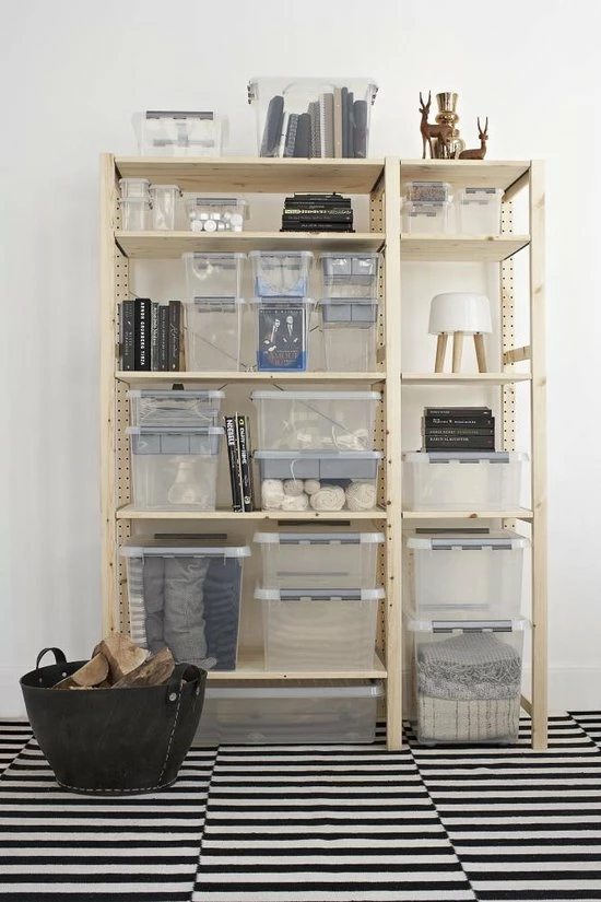 Sunware - Q-line Opbergbox 36L Transparant Metaal - 50 X 40 X 26 Cm 7 Sunware - Q-line Opbergbox 36L Transparant Metaal - 50 X 40 X 26 Cm - Afbeelding 5