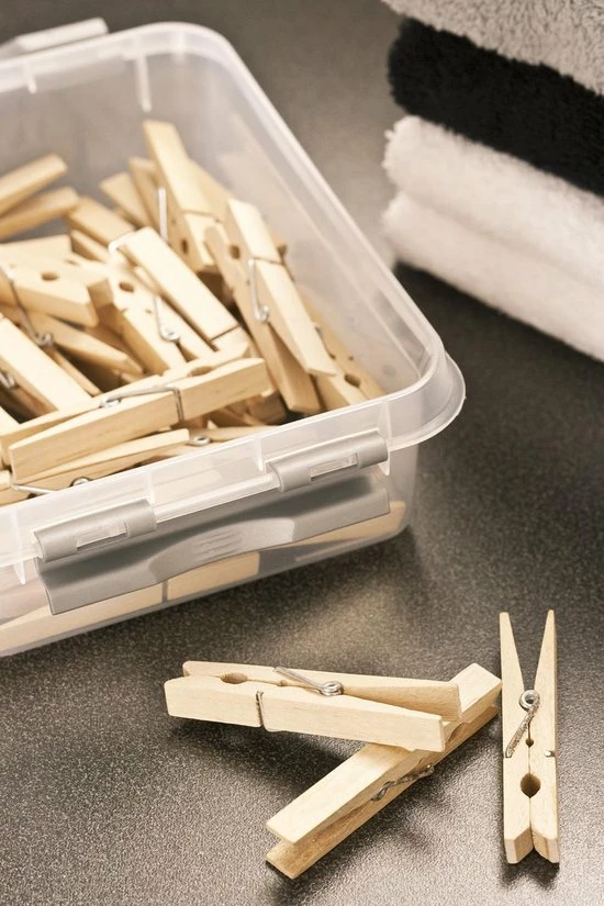 Sunware - Q-line Opbergbox 2L - Set Van 6 - Transparant/metaal 8 Sunware - Q-line Opbergbox 2L - Set Van 6 - Transparant/metaal - Afbeelding 6