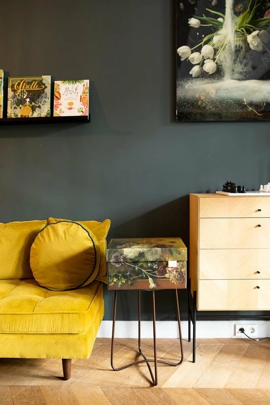 Dutch Design Brand - Dutch Design Storage Box - Opbergdoos - Opbergbox - Bewaardoos - Stilleven - Golden Still Life 4 Dutch Design Brand - Dutch Design Storage Box - Opbergdoos - Opbergbox - Bewaardoos - Stilleven - Golden Still Life - Afbeelding 2