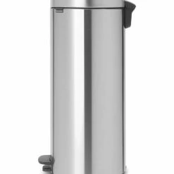 Brabantia NewIcon Prullenbak - 30 L - Matt Steel -Lesser & Pavey-winkel 550x838